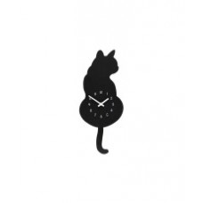 Sieninis Laikrodis „Juoda Katė“, 17,5×5×38,5 Cm