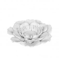 Žvakidė keramikinė- šeimos židinys Gėlės žiedas 25x25x7 cm