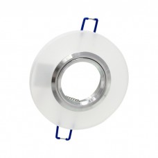 Dekoratyvinis įleidžiamasis šviestuvas BALTIK GAISMA, GU10 + LED, 1 x 40 W, baltos sp., ø10,5 cm 