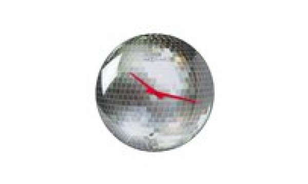 Sieninis laikrodis DISCO BALL, 35cm