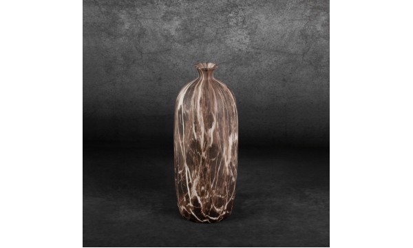  Vaza su marmuro struktūra iš natūralaus dolomito 